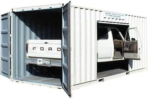 large metal box car containers|20 foot car storage containers.